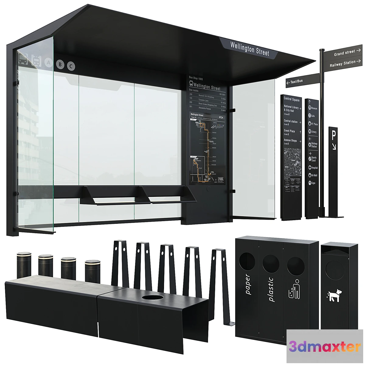 787676 - Street elements