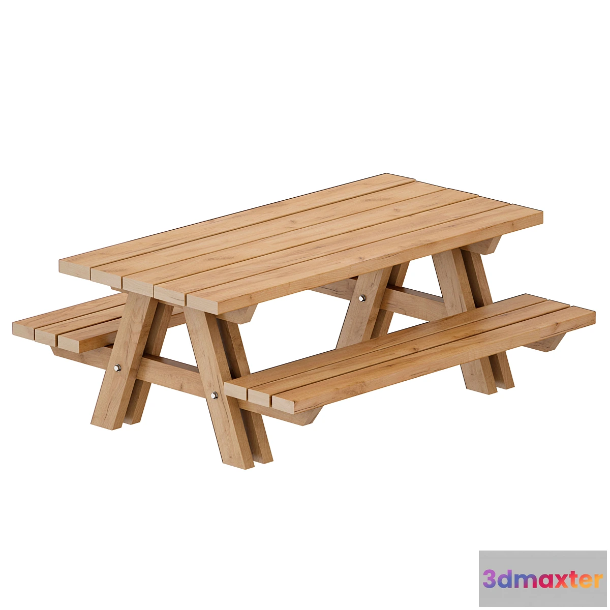 787688 - Outdoor Wooden Picnic Table