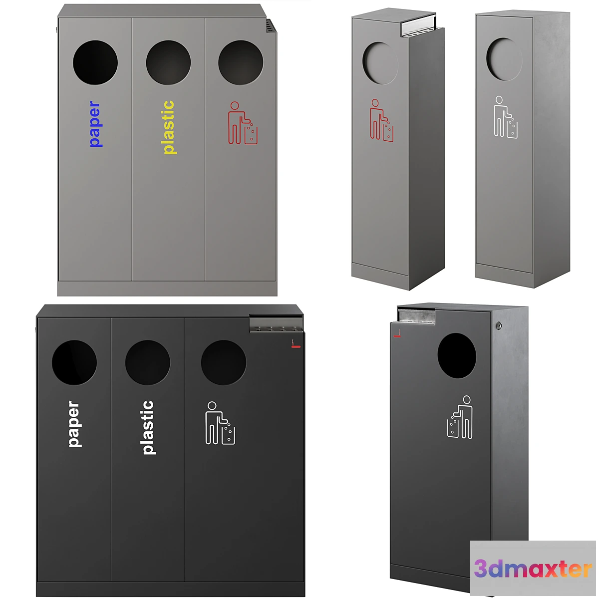 787690 - Litter bin Crystal by mmcite