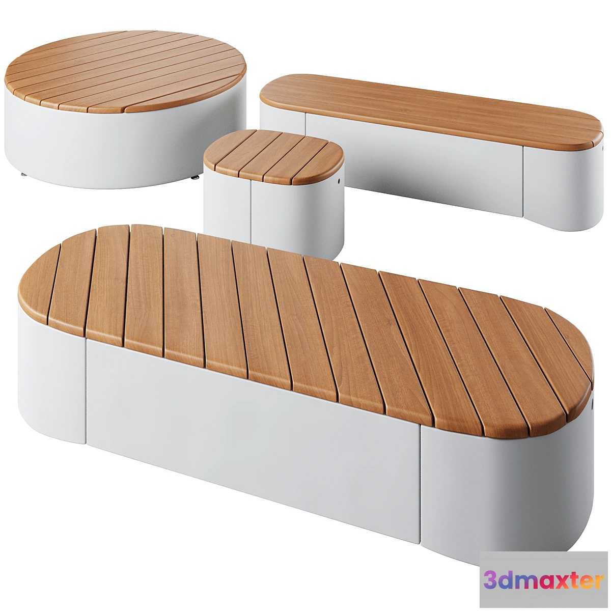 787704 - Park benches Urban Islands by mmcite