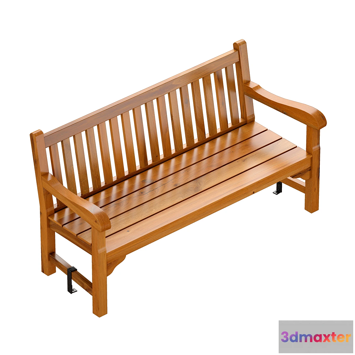 787714 - Wooden garden bench _ park bench