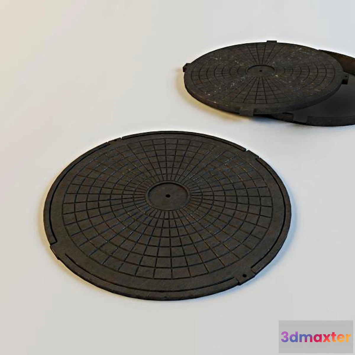 810680 - Cast-iron sewer manhole