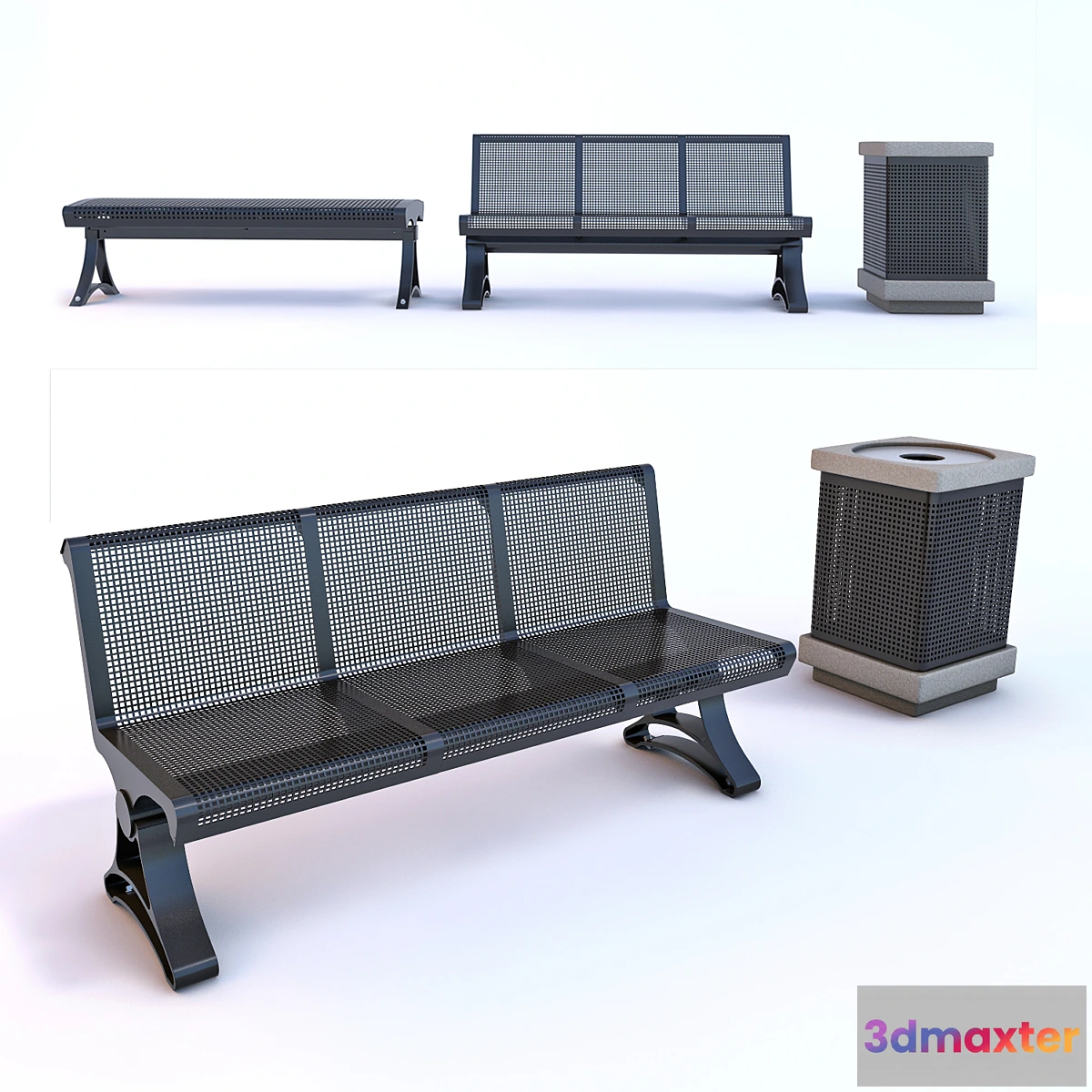 814668 - Bench and bin Naman - No.3