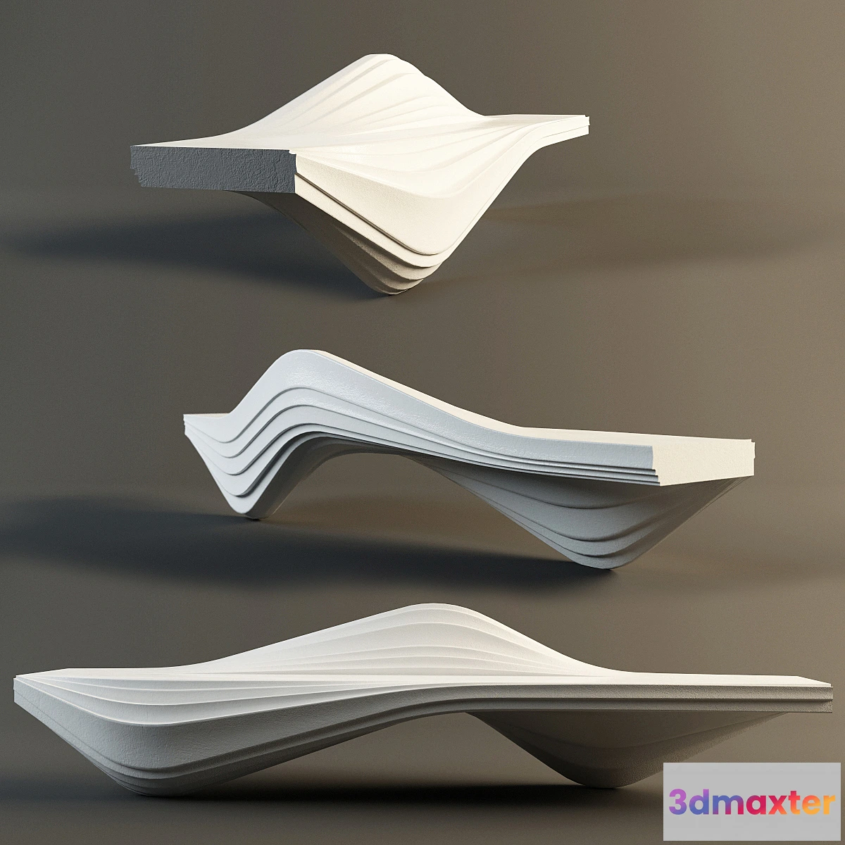 820910 - Bench “Serac” - No.2