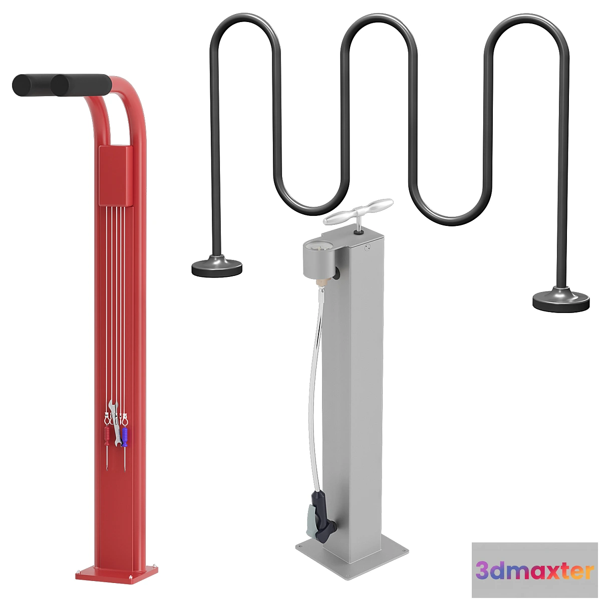 873951 - Commercial Bike Rack (Set 3) - No.4