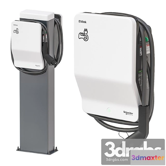 908628 - Evlink wallbox charging station
