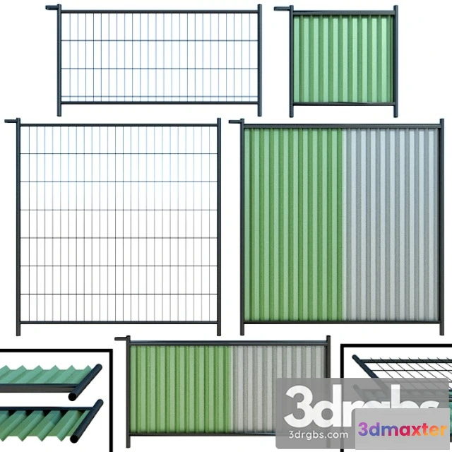 908634 - Fence Fencing For Construction