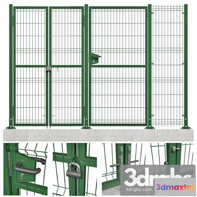 908636 - Fencing System 3D Panels