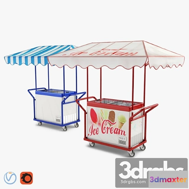 908686 - Hand Trolley With Freezer Polar
