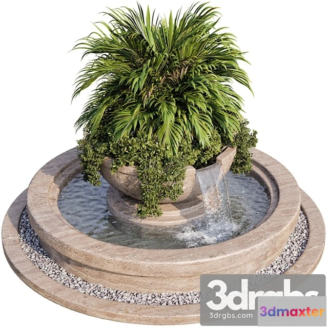 908776 - Plant and fountain 01