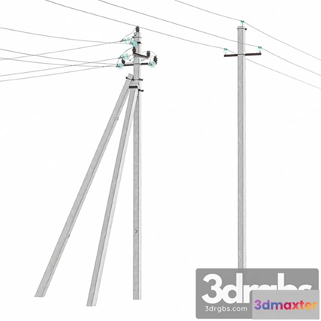 908784 - Power line post