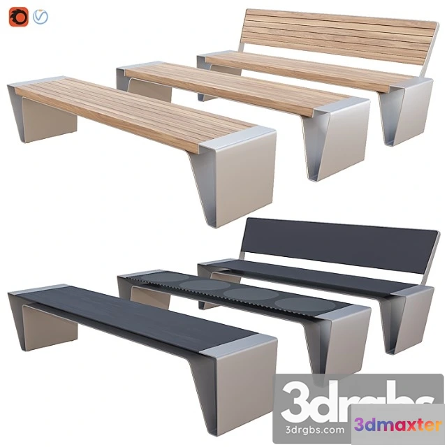 908788 - Public bench radium 2