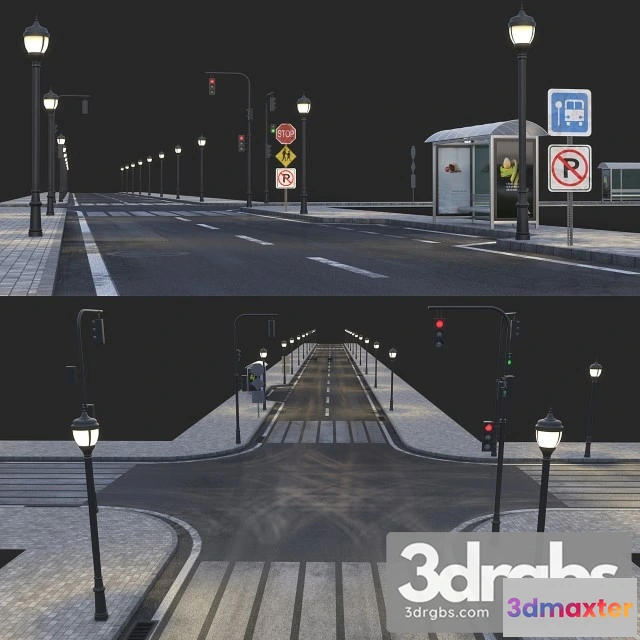 908824 - Road and Busstop