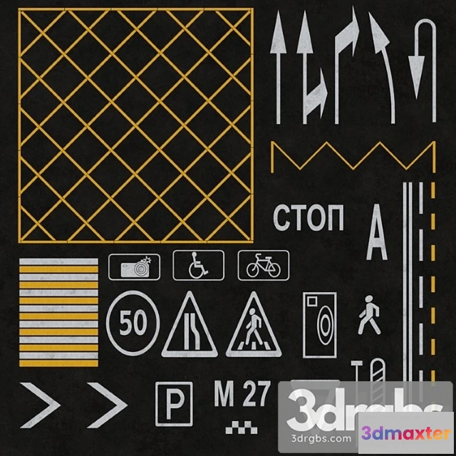 908830 - Road markings 2