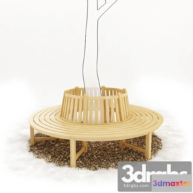 908836 - Round Bench