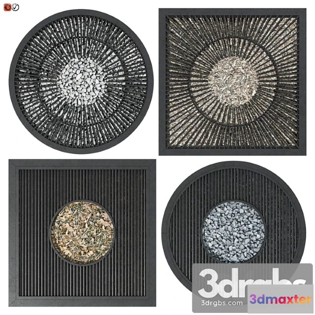 908860 - Set barrel grids for wood 04