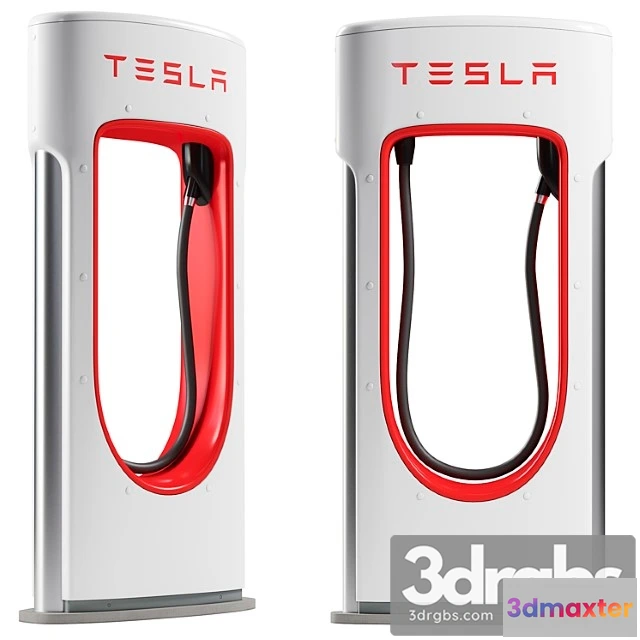 908948 - Tesla Supercharger Charging Station