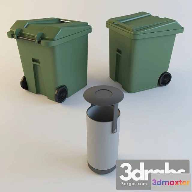 908960 - Trash Can And Urn 1
