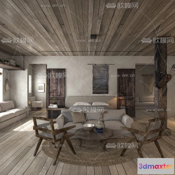 1112650 - Rustic Style 3D Scenes - 1600