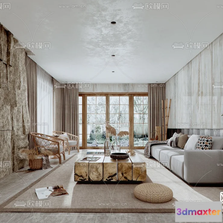 1112654 - Rustic Style 3D Scenes - 1602