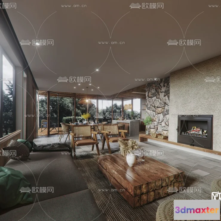 1112660 - Rustic Style 3D Scenes - 1605