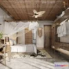 1112678 - Rustic Style 3D Scenes - 1614