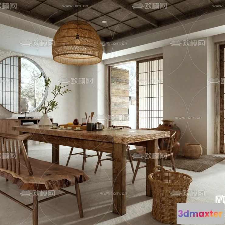 1112746 - Rustic Style 3D Scenes - 1648
