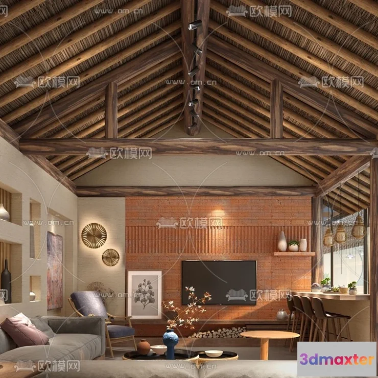 1112750 - Rustic Style 3D Scenes - 1650