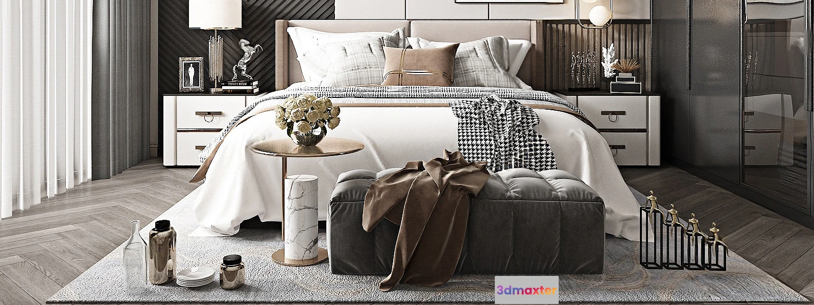 1153932 - INTERIOR 3D SCENES - MODERN LUXURY STYLE - 0001