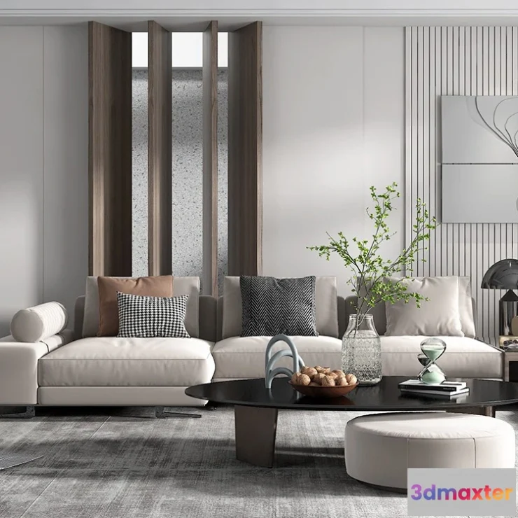 1153946 - INTERIOR 3D SCENES - MODERN LUXURY STYLE - 0008