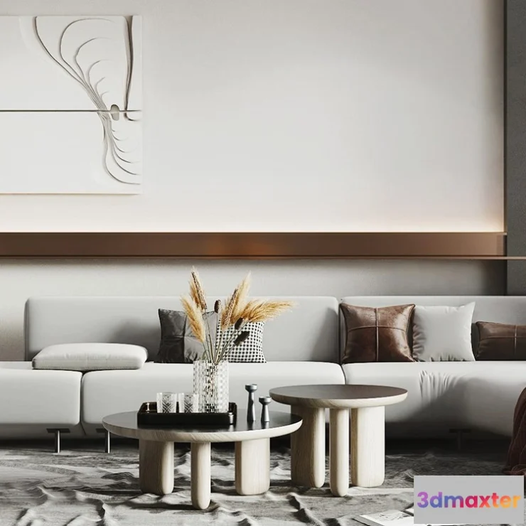 1153948 - INTERIOR 3D SCENES - MODERN LUXURY STYLE - 0009