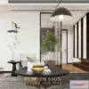 1153976 - INTERIOR 3D SCENES - MODERN LUXURY STYLE - 0023