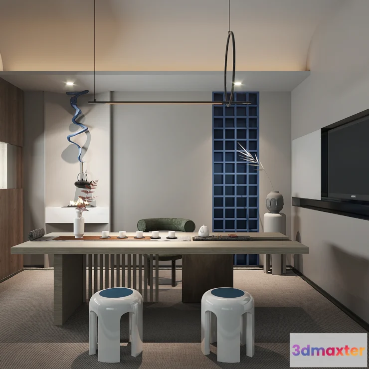 1153988 - INTERIOR 3D SCENES - MODERN LUXURY STYLE - 0029