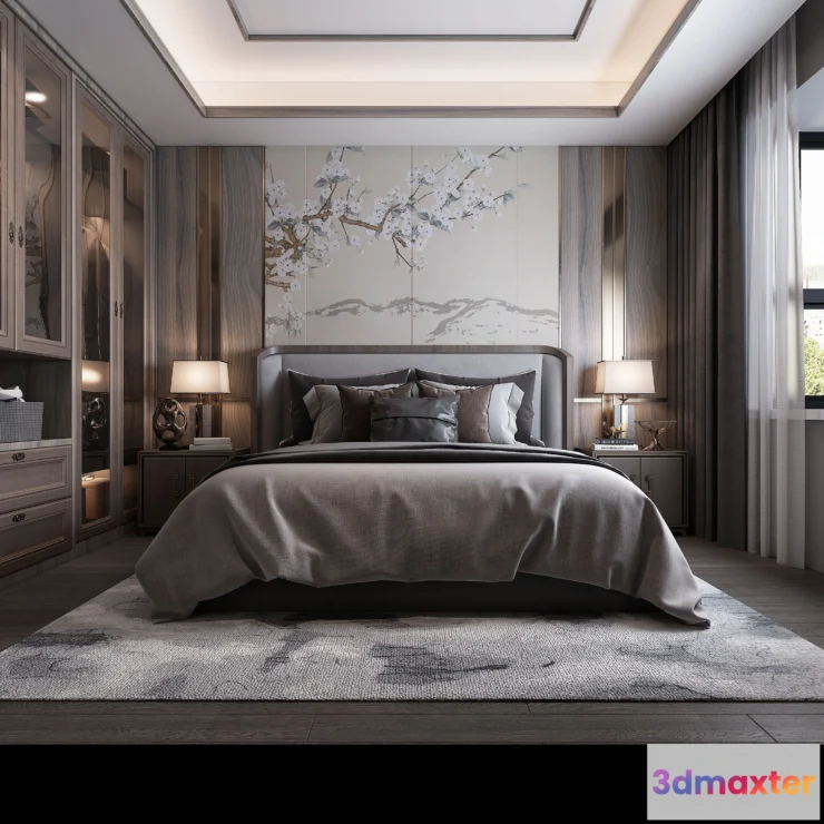 1153992 - INTERIOR 3D SCENES - MODERN LUXURY STYLE - 0031