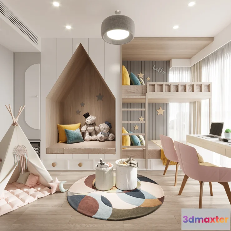 1153994 - INTERIOR 3D SCENES - MODERN LUXURY STYLE - 0032