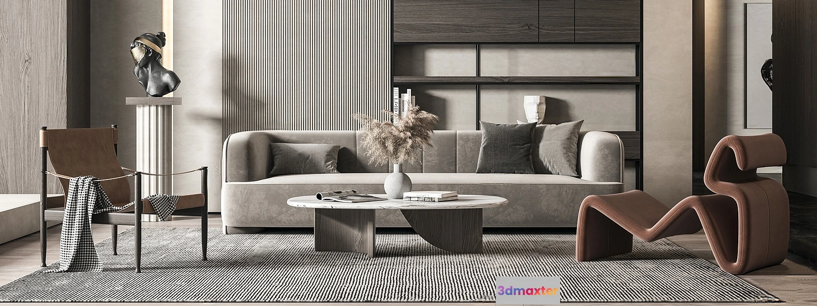 1154030 - INTERIOR 3D SCENES - MODERN LUXURY STYLE - 0050