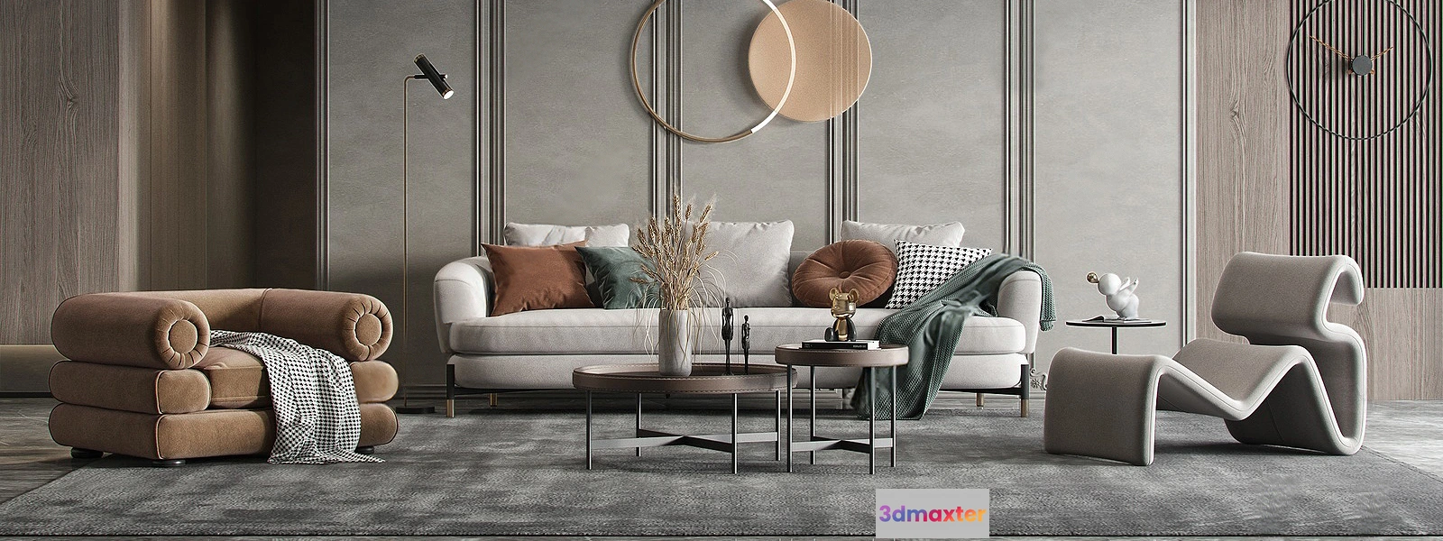 1154036 - INTERIOR 3D SCENES - MODERN LUXURY STYLE - 0053