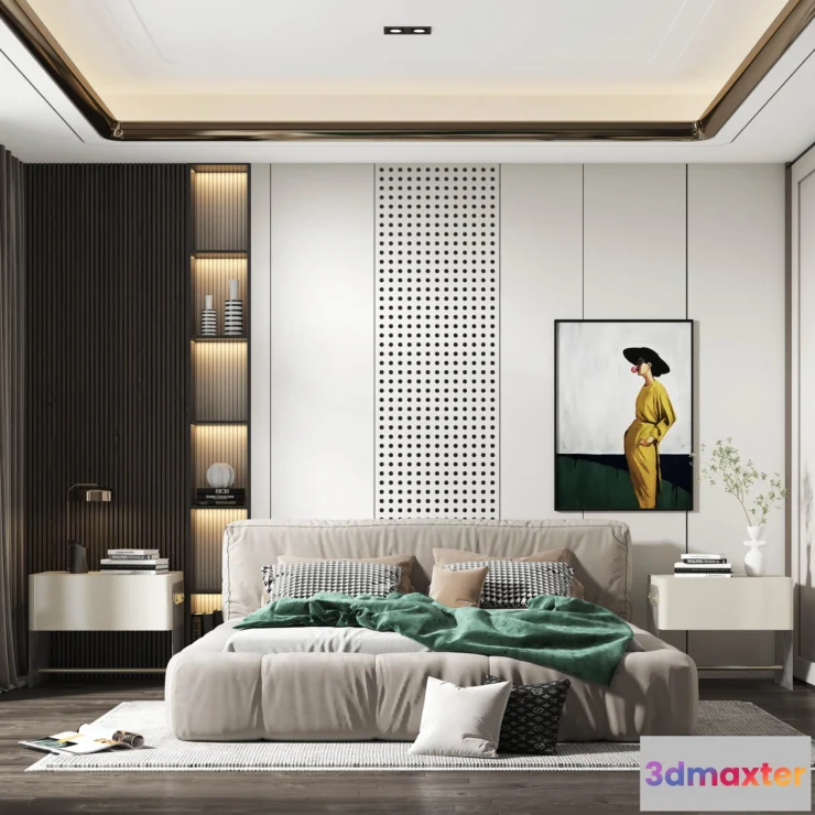 1154056 - INTERIOR 3D SCENES - MODERN LUXURY STYLE - 0063