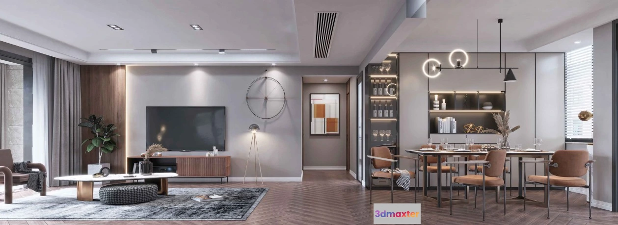 1154074 - INTERIOR 3D SCENES - SIMPLE STYLE - 0009