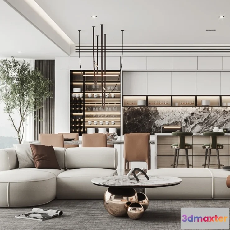 1154100 - INTERIOR 3D SCENES - SIMPLE STYLE - 0022