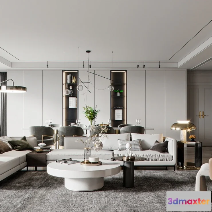 1154124 - INTERIOR 3D SCENES - SIMPLE STYLE - 0034