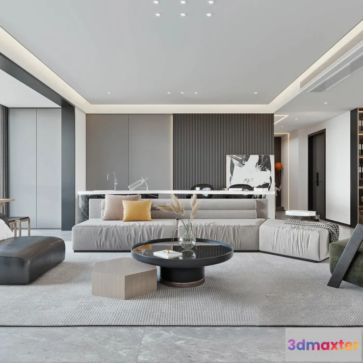 1154238 - INTERIOR 3D SCENES - MINIMALIST STYLE - 0005