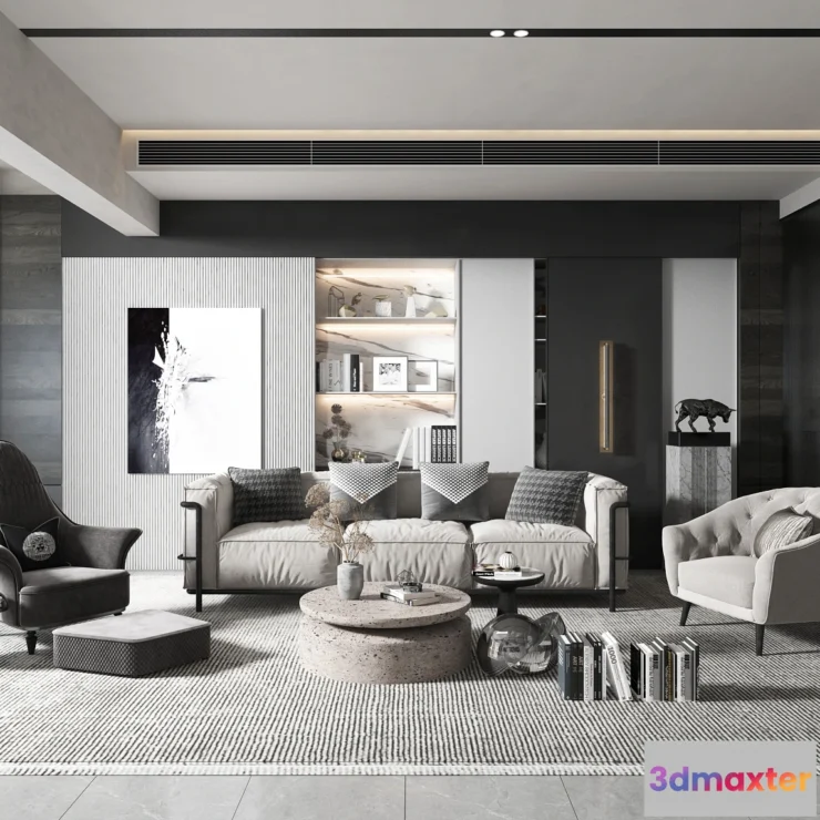 1154244 - INTERIOR 3D SCENES - MINIMALIST STYLE - 0008