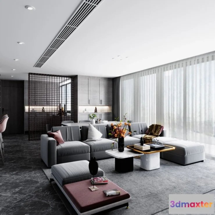 1154266 - INTERIOR 3D SCENES - MINIMALIST STYLE - 0019