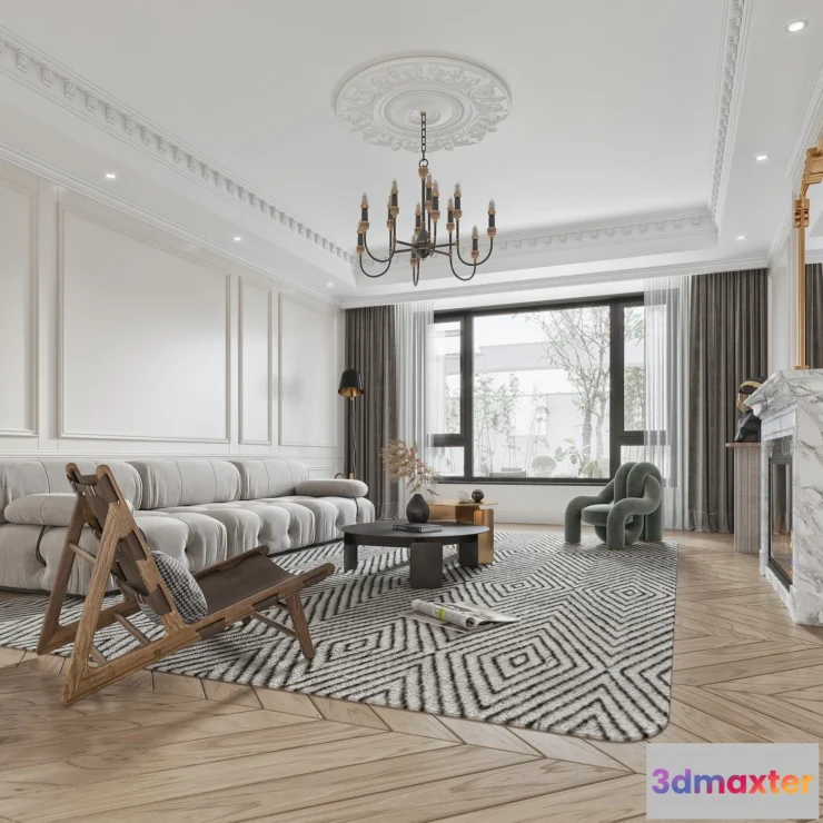 1154278 - INTERIOR 3D SCENES - EUROPEAN STYLE - 0001