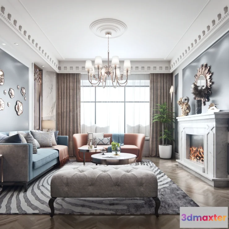 1154286 - INTERIOR 3D SCENES - EUROPEAN STYLE - 0005