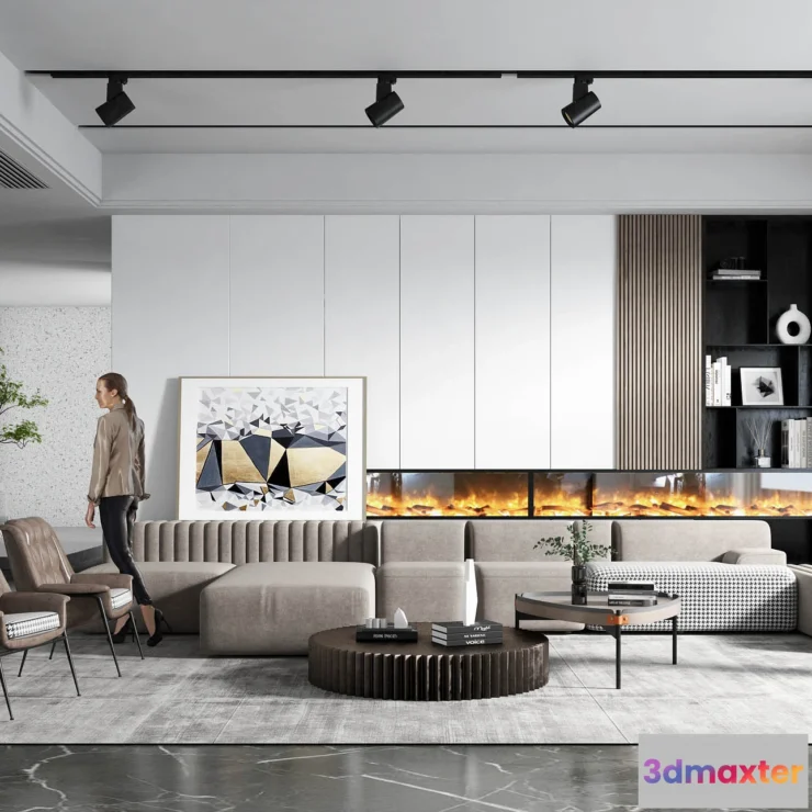 1154330 - INTERIOR 3D SCENES - EUROPEAN STYLE - 0027