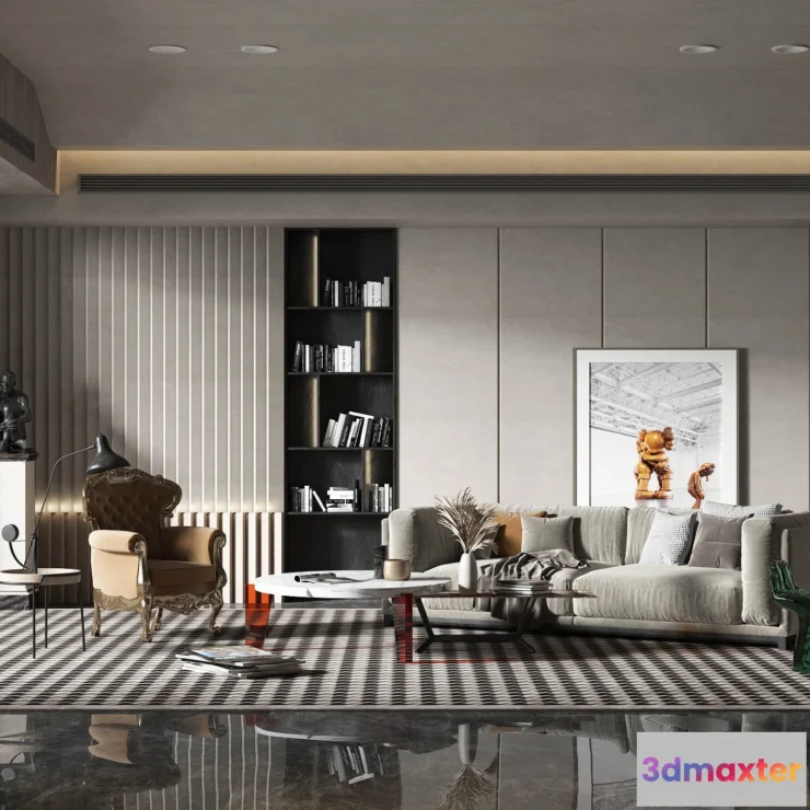 1154332 - INTERIOR 3D SCENES - EUROPEAN STYLE - 0028