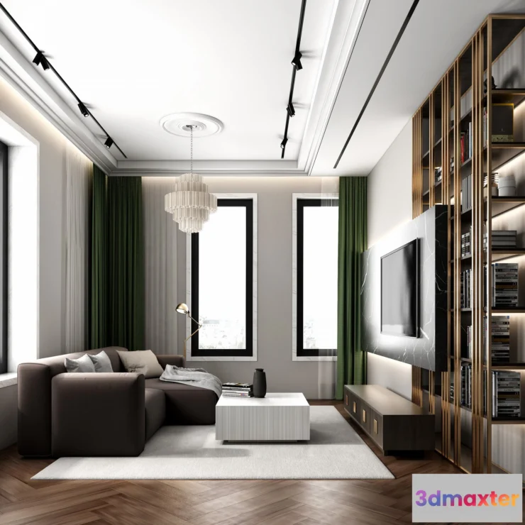 1154336 - INTERIOR 3D SCENES - EUROPEAN STYLE - 0030