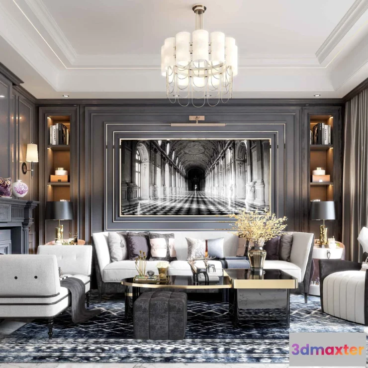 1154344 - INTERIOR 3D SCENES - EUROPEAN STYLE - 0034